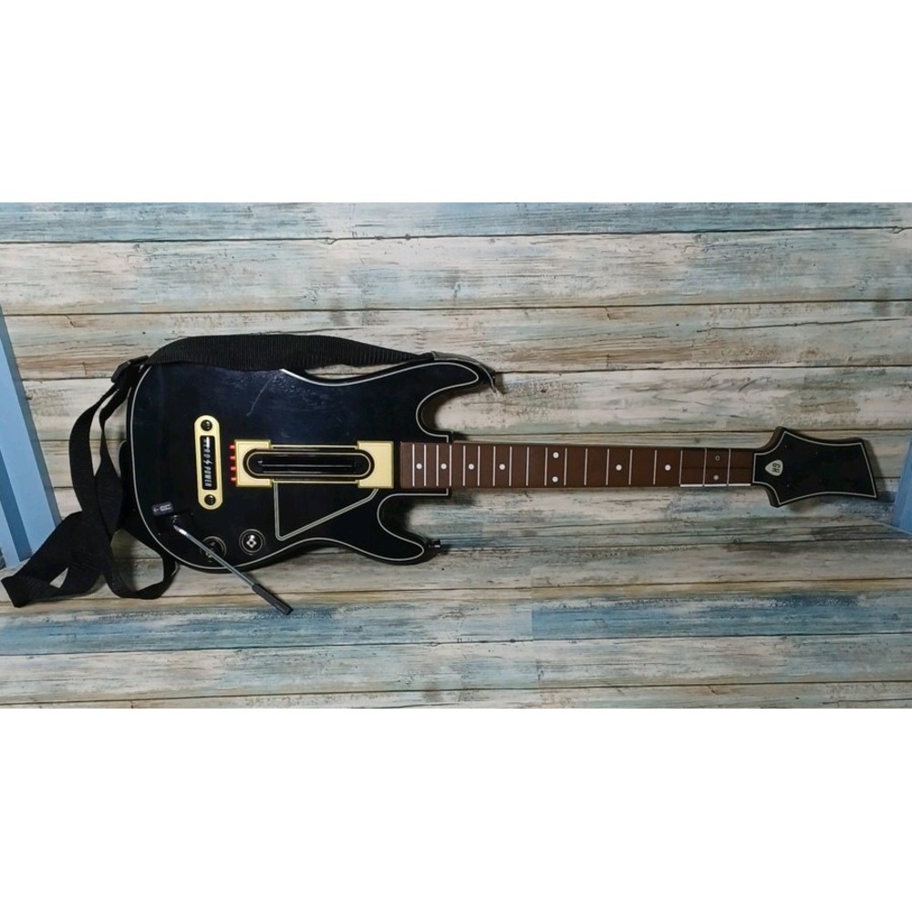 Guitar Hero Wireless Guitar Controller Guitar Only With Strap Model#0000654
